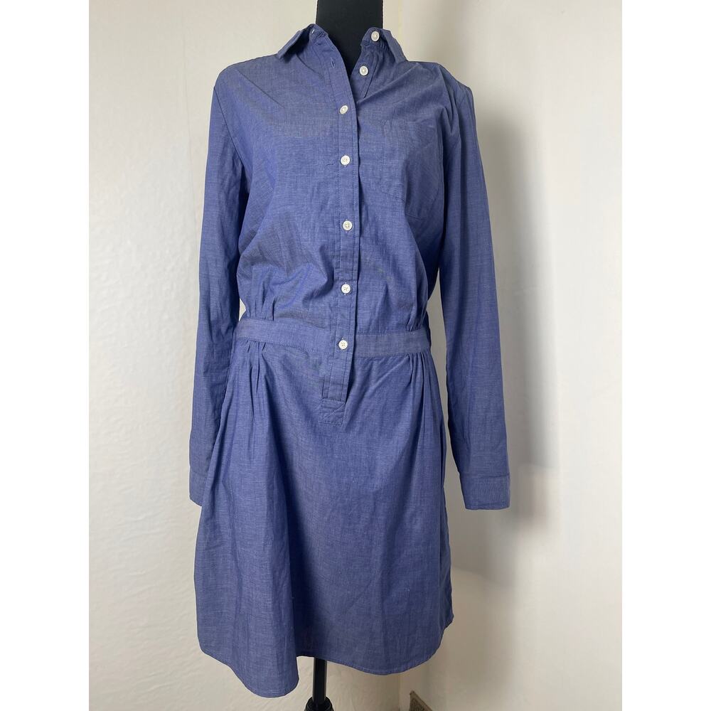 Banana Republic Academia Preppy Boho Quiet Luxury Casual Cotton Short Dress 6